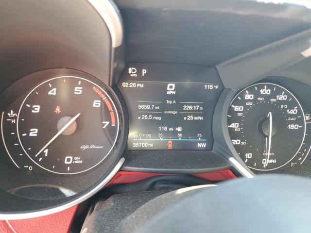 ZARFAMAN8L7635963 - 2020 ALFA ROMEO GIULIA WHITE photo 9