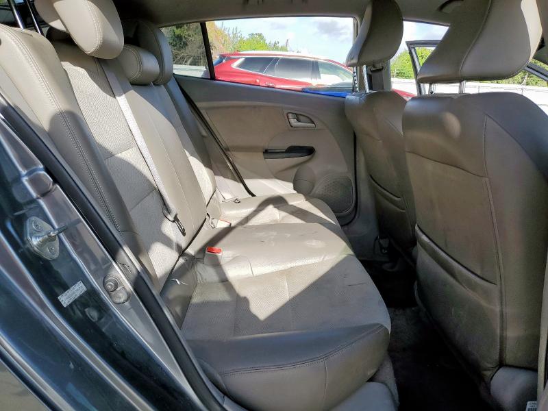 JHMZE2H76CS004728 - 2012 HONDA INSIGHT EX GRAY photo 10