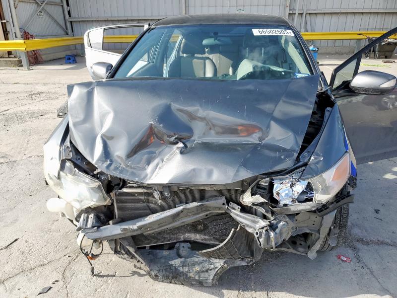 JHMZE2H76CS004728 - 2012 HONDA INSIGHT EX GRAY photo 11