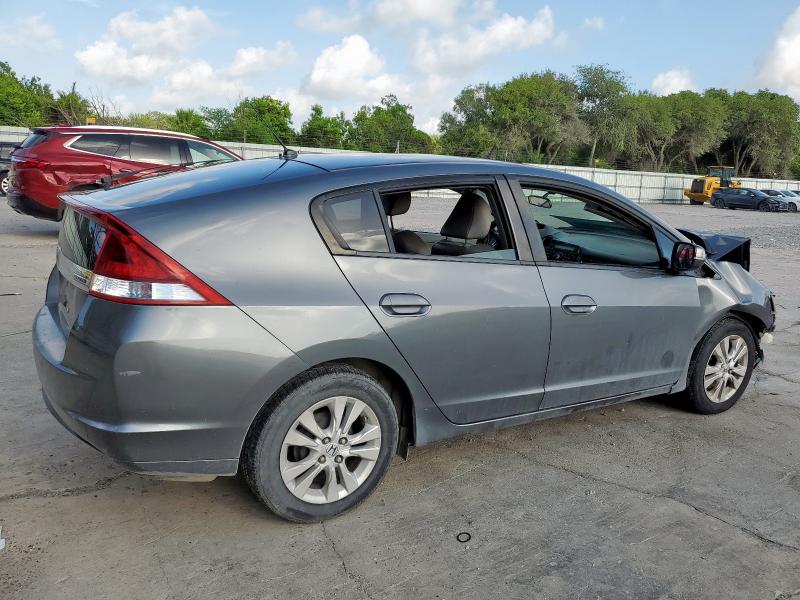 JHMZE2H76CS004728 - 2012 HONDA INSIGHT EX GRAY photo 3