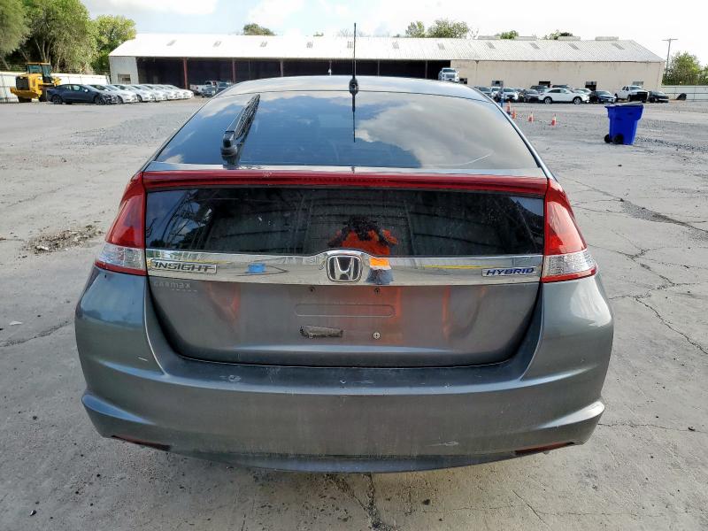 JHMZE2H76CS004728 - 2012 HONDA INSIGHT EX GRAY photo 6