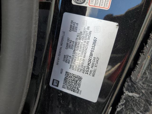 1G1FH1R78P0152667 - 2023 CHEVROLET CAMARO SS შავი ფოტო 13