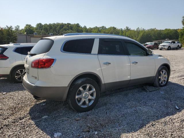 5GALRBED8AJ266888 - 2010 BUICK ENCLAVE CXL WHITE photo 3