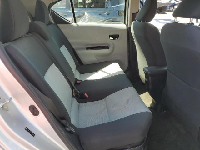 JTDKDTB39D1044553 - 2013 TOYOTA PRIUS C SILVER photo 10