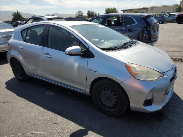 JTDKDTB39D1044553 - 2013 TOYOTA PRIUS C SILVER photo 4