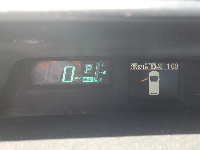 JTDKDTB39D1044553 - 2013 TOYOTA PRIUS C SILVER photo 9