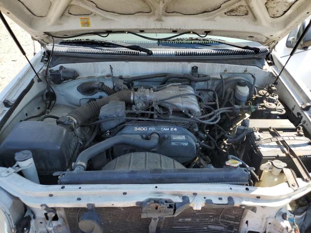 5TBRN34121S171028 - 2001 TOYOTA TUNDRA ACCESS CAB SR5 WHITE photo 11