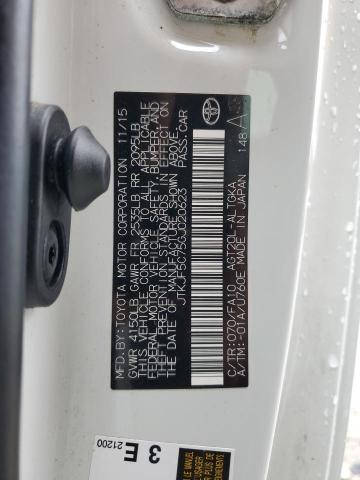 JTKJF5C75GJ020623 - 2016 TOYOTA SCION TC თეთრი ფოტო 13