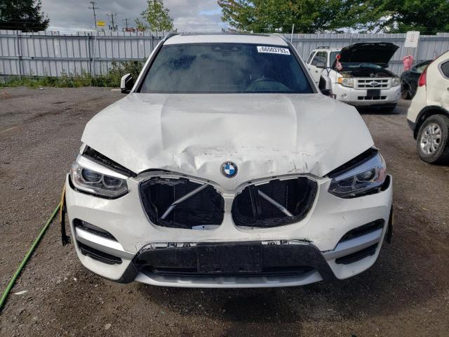 5UXTY5C06L9C20582 - 2020 BMW X3 XDRIVE30I WHITE photo 5