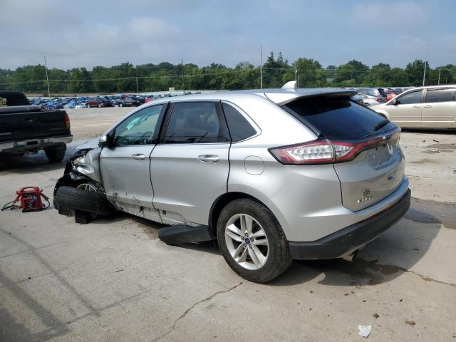2FMPK4J91JBB85703 - 2018 FORD EDGE SEL SILVER photo 2