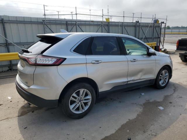 2FMPK4J91JBB85703 - 2018 FORD EDGE SEL SILVER photo 3