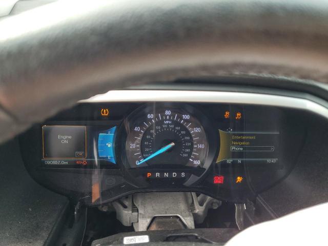 2FMPK4J91JBB85703 - 2018 FORD EDGE SEL SILVER photo 9