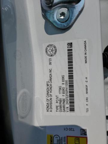 2HGFE2F50PH110595 - 2023 HONDA CIVIC SPORT Ақ фото 13