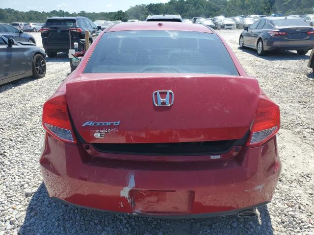 1HGCS1B85BA010893 - 2011 HONDA ACCORD EXL RED photo 6