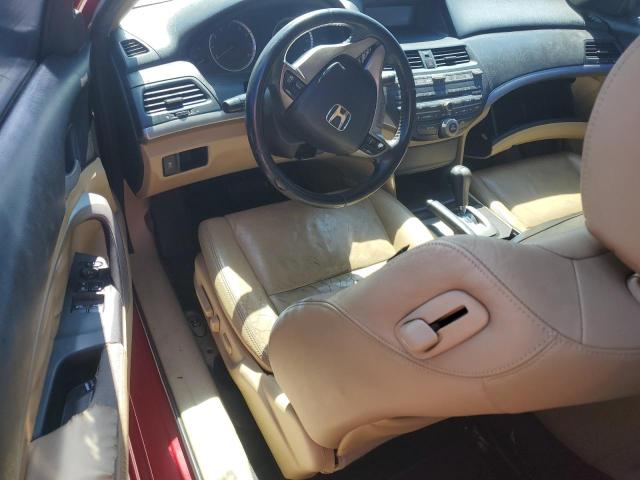 1HGCS1B85BA010893 - 2011 HONDA ACCORD EXL RED photo 8