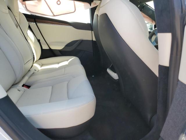 5YJSA1E56MF436973 - 2021 TESLA MODEL S أبيض صورة 10