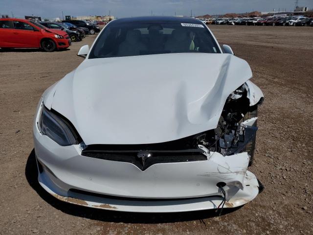 5YJSA1E56MF436973 - 2021 TESLA MODEL S أبيض صورة 5