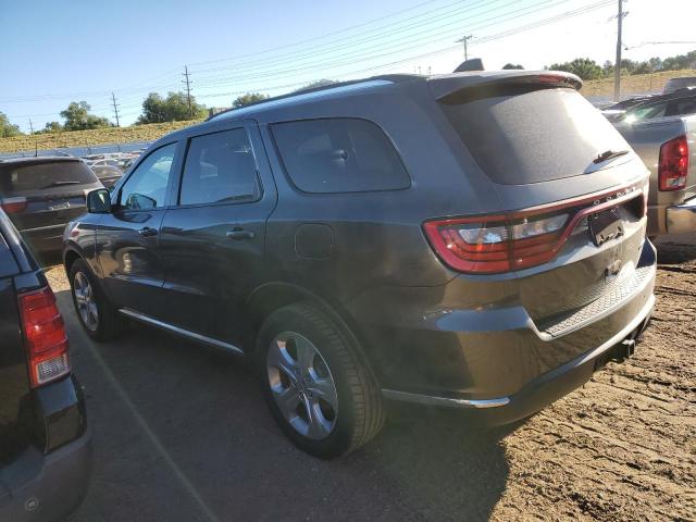 1C4RDJDG6EC314749 - 2014 DODGE DURANGO LIMITED GRAY photo 2