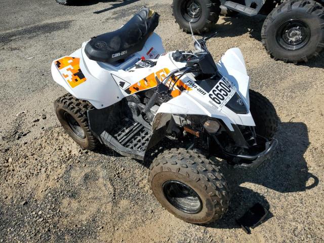 RLVDGF113MVN02210 - 2021 CAN-AM DS 90 WHITE photo 1