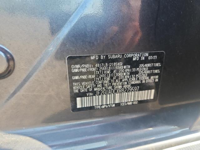 JF2GUADCXR8279597 - 2024 SUBARU CROSSTREK PREMIUM 灰色 照片 13