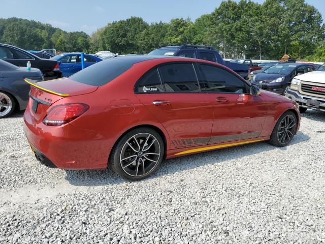 55SWF6EB6KU300330 - 2019 MERCEDES-BENZ C 43 AMG RED photo 3