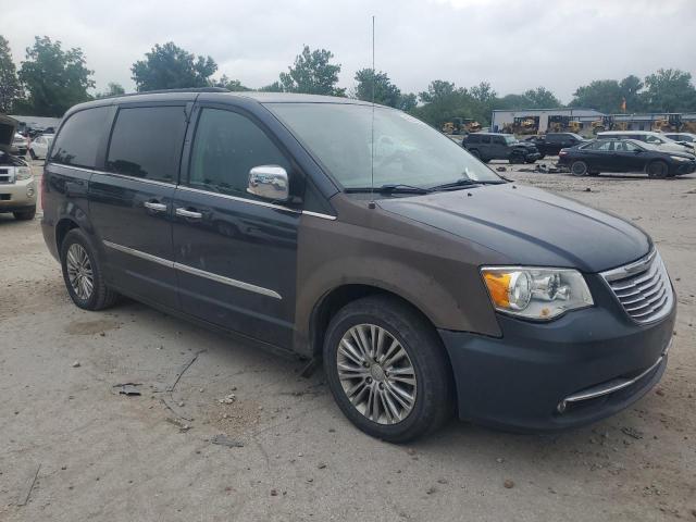 2C4RC1CG3DR778298 - 2013 CHRYSLER TOWN & COU TOURING L BLUE photo 4