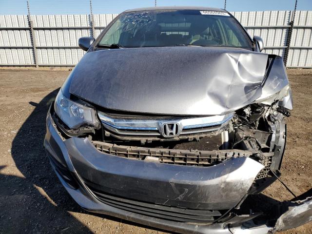 JHMZE2H76DS002608 - 2013 HONDA INSIGHT EX GRAY photo 5