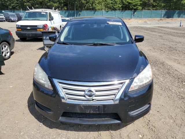 3N1AB7AP8EY293276 - 2014 NISSAN SENTRA S BLACK photo 5