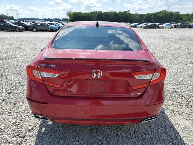 1HGCV1F39NA048539 - 2022 HONDA ACCORD SPORT 红色 照片 6