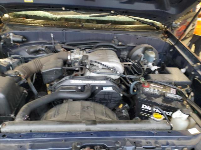5TBBN44154S435984 - 2004 TOYOTA TUNDRA ACCESS CAB SR5 BLUE photo 11
