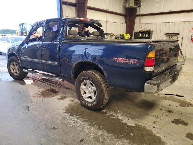 5TBBN44154S435984 - 2004 TOYOTA TUNDRA ACCESS CAB SR5 BLUE photo 2