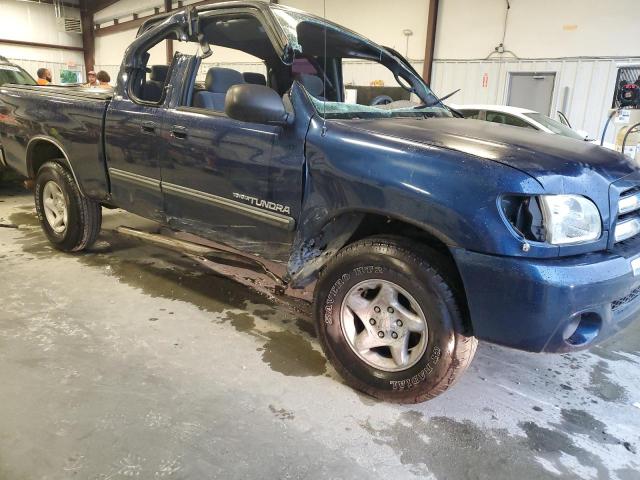 5TBBN44154S435984 - 2004 TOYOTA TUNDRA ACCESS CAB SR5 BLUE photo 4