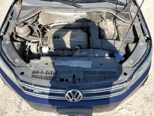WVGBV7AX4FW559096 - 2015 VOLKSWAGEN TIGUAN S BLUE photo 11