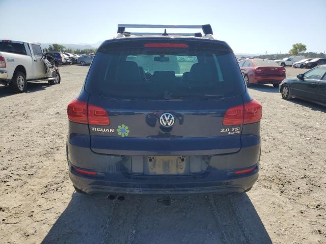 WVGBV7AX4FW559096 - 2015 VOLKSWAGEN TIGUAN S BLUE photo 6