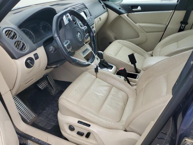 WVGBV7AX4FW559096 - 2015 VOLKSWAGEN TIGUAN S BLUE photo 7