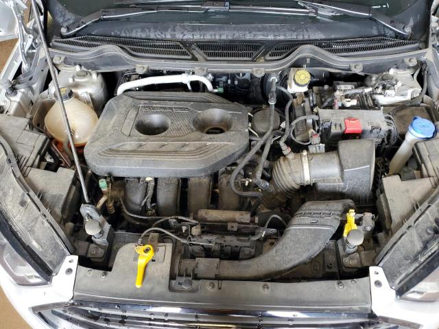 MAJ6S3JL7MC405524 - 2021 FORD ECOSPORT SES ვერცხლისფერი ფოტო 12