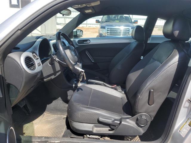 3VWJX7AT8CM628498 - 2012 VOLKSWAGEN BEETLE SILVER photo 7