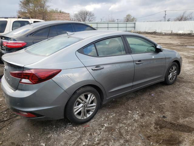 KMHD84LF0KU763290 - 2019 HYUNDAI ELANTRA SEL SILVER photo 3