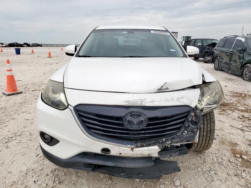 JM3TB2DA0D0409375 - 2013 MAZDA CX-9 GRAND TOURING WHITE photo 5
