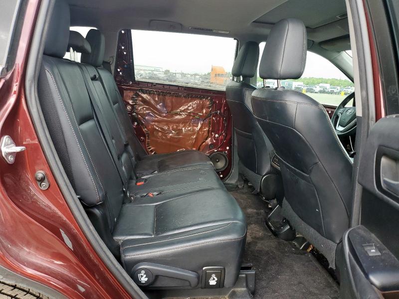 5TDKKRFH2FS116052 - 2015 TOYOTA HIGHLANDER XLE BURGUNDY photo 11