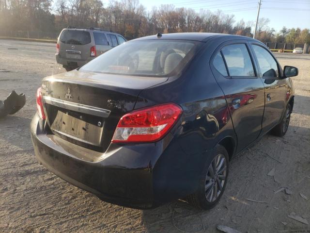 ML32F3FJ2JHF14868 - 2018 MITSUBISHI MIRAGE G4 ES Черный фото 4
