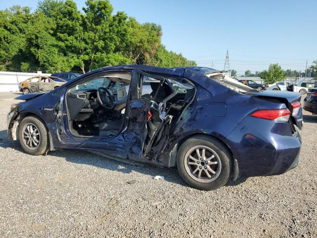 JTDBBRBEXLJ011408 - 2020 TOYOTA COROLLA LE 蓝色 照片 2