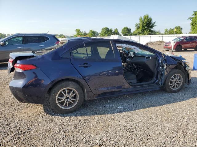 JTDBBRBEXLJ011408 - 2020 TOYOTA COROLLA LE 蓝色 照片 3