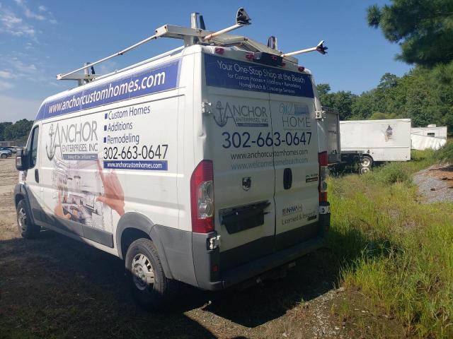 3C6TRVDD5EE129936 - 2014 RAM PROMASTER 2500 HIGH WHITE photo 2