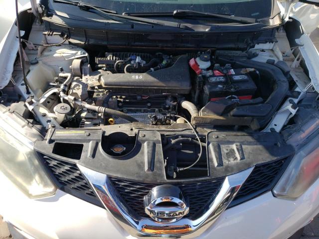 5N1AT2MT5GC786636 - 2016 NISSAN ROGUE S WHITE photo 11