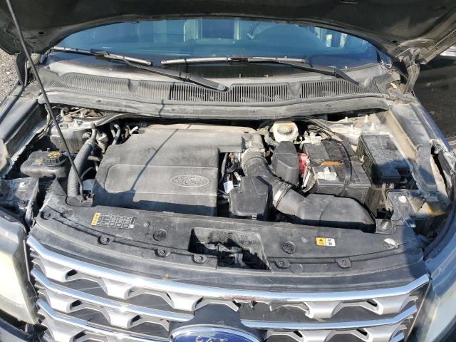 1FM5K7F80HGC68728 - 2017 FORD EXPLORER LIMITED BLACK photo 12