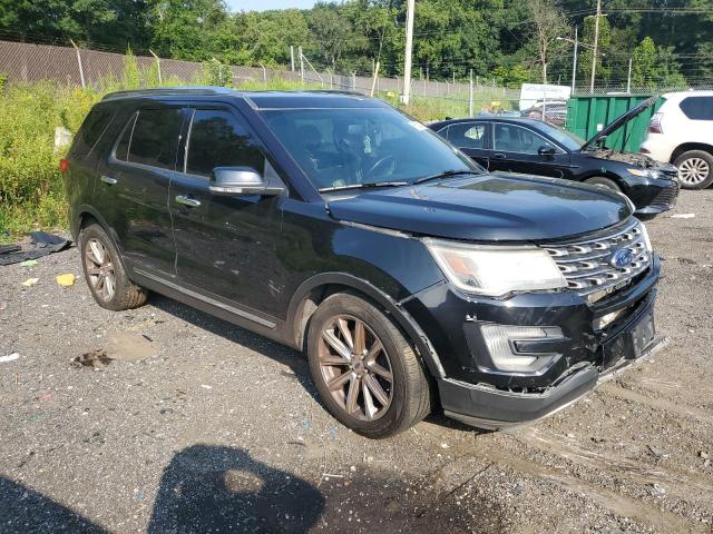 1FM5K7F80HGC68728 - 2017 FORD EXPLORER LIMITED BLACK photo 4