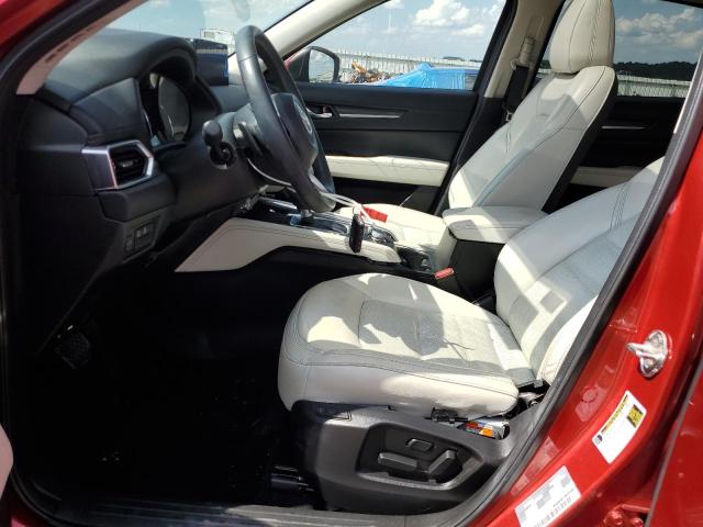 JM3KFADM4M1354167 - 2021 MAZDA CX-5 GRAND TOURING RED photo 7