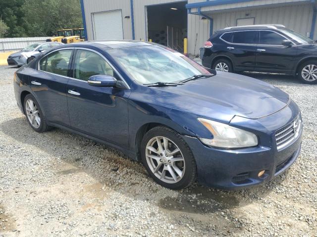 1N4AA51E19C817794 - 2009 NISSAN MAXIMA S BLUE photo 4