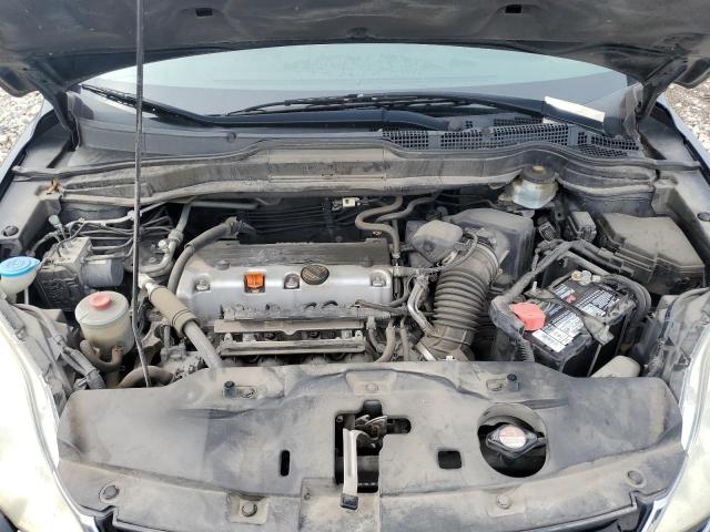 5J6RE4H77BL081589 - 2011 HONDA CR-V EXL BLACK photo 12